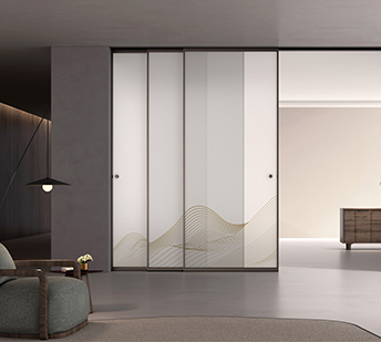 NO3三聯動推拉全景門