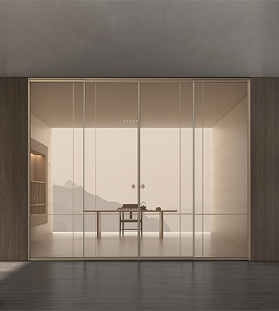 NO2 線軌雙推拉門