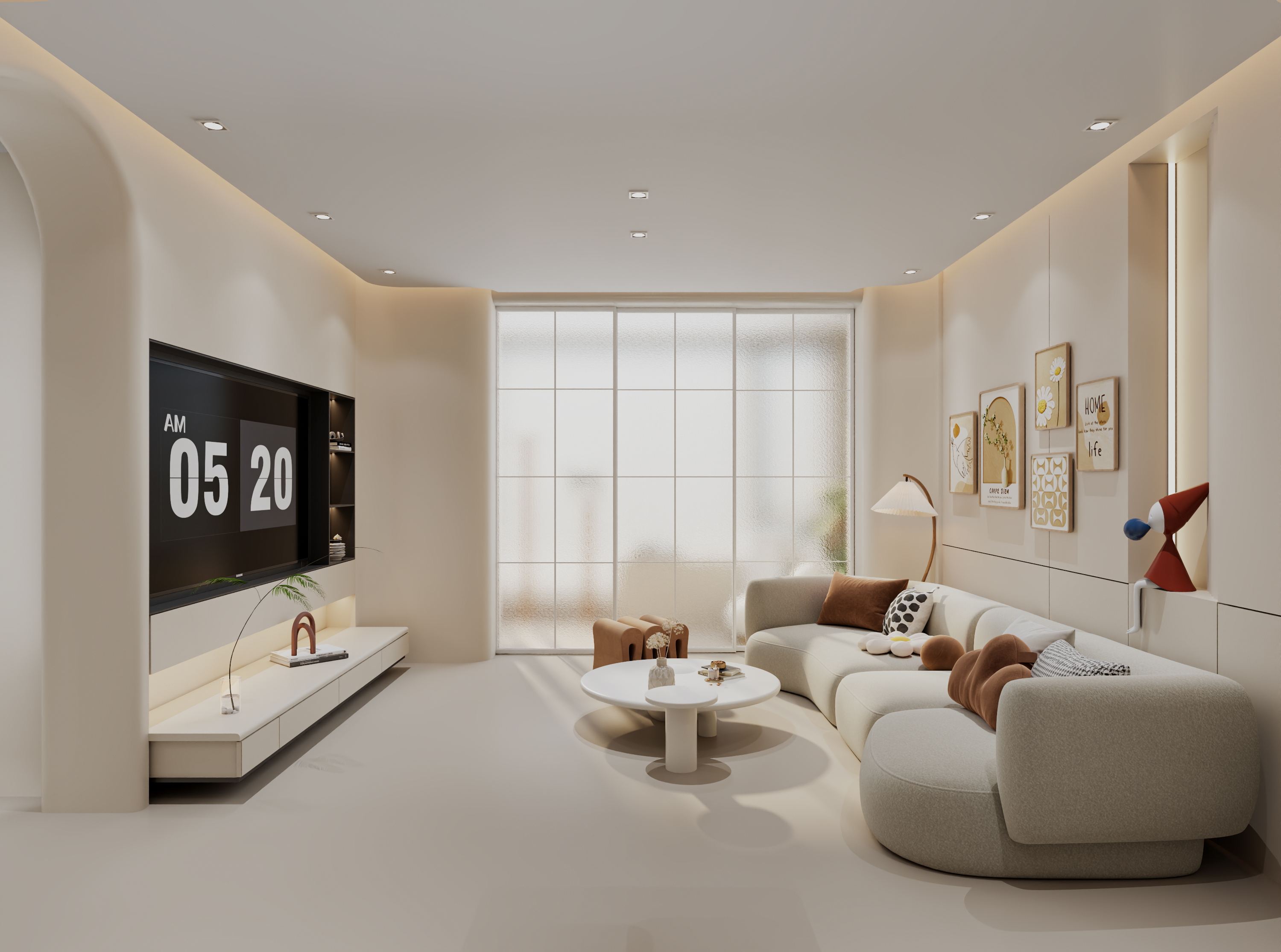 德立開放式浴室