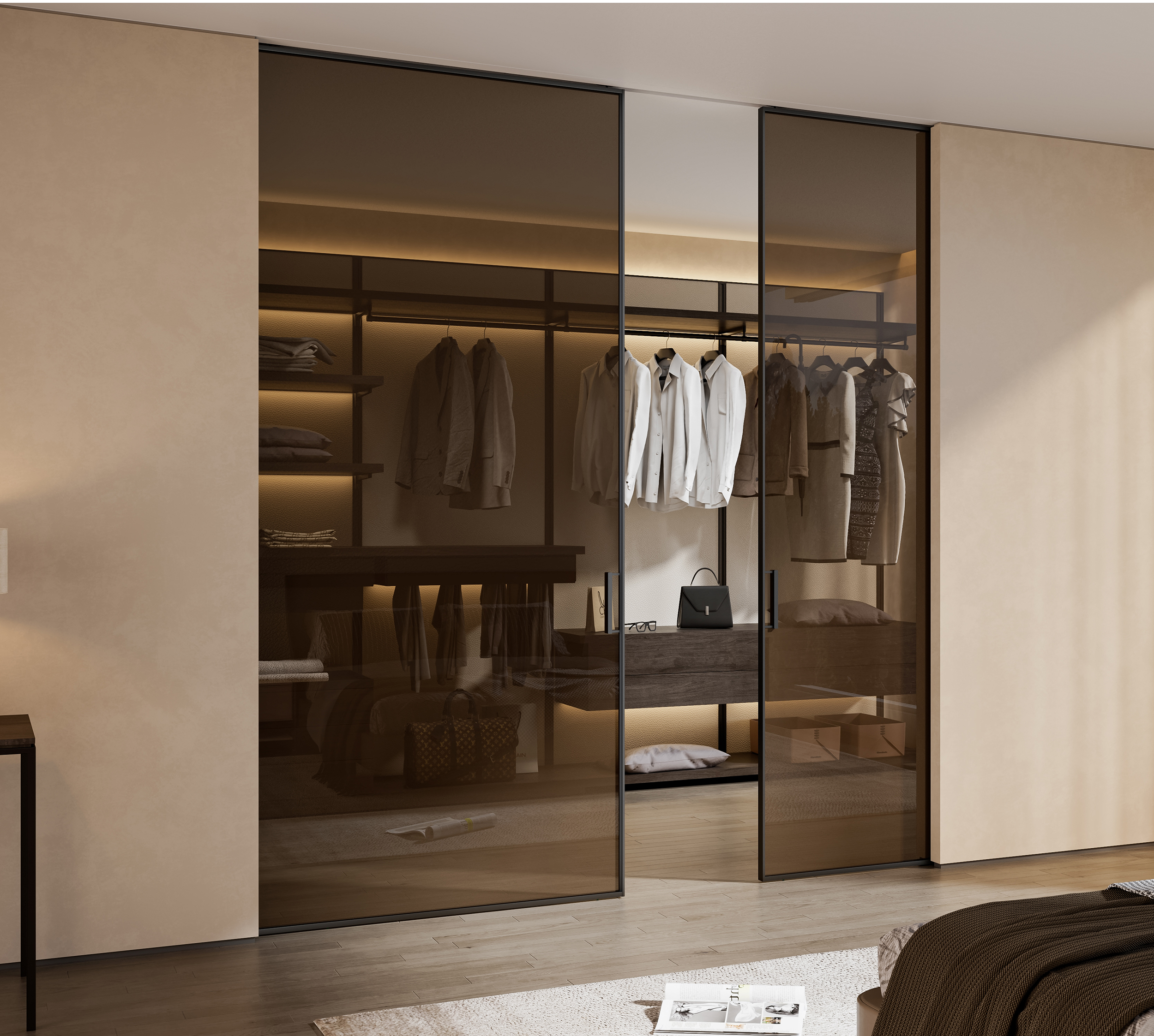 SW1 隱藏式推拉門