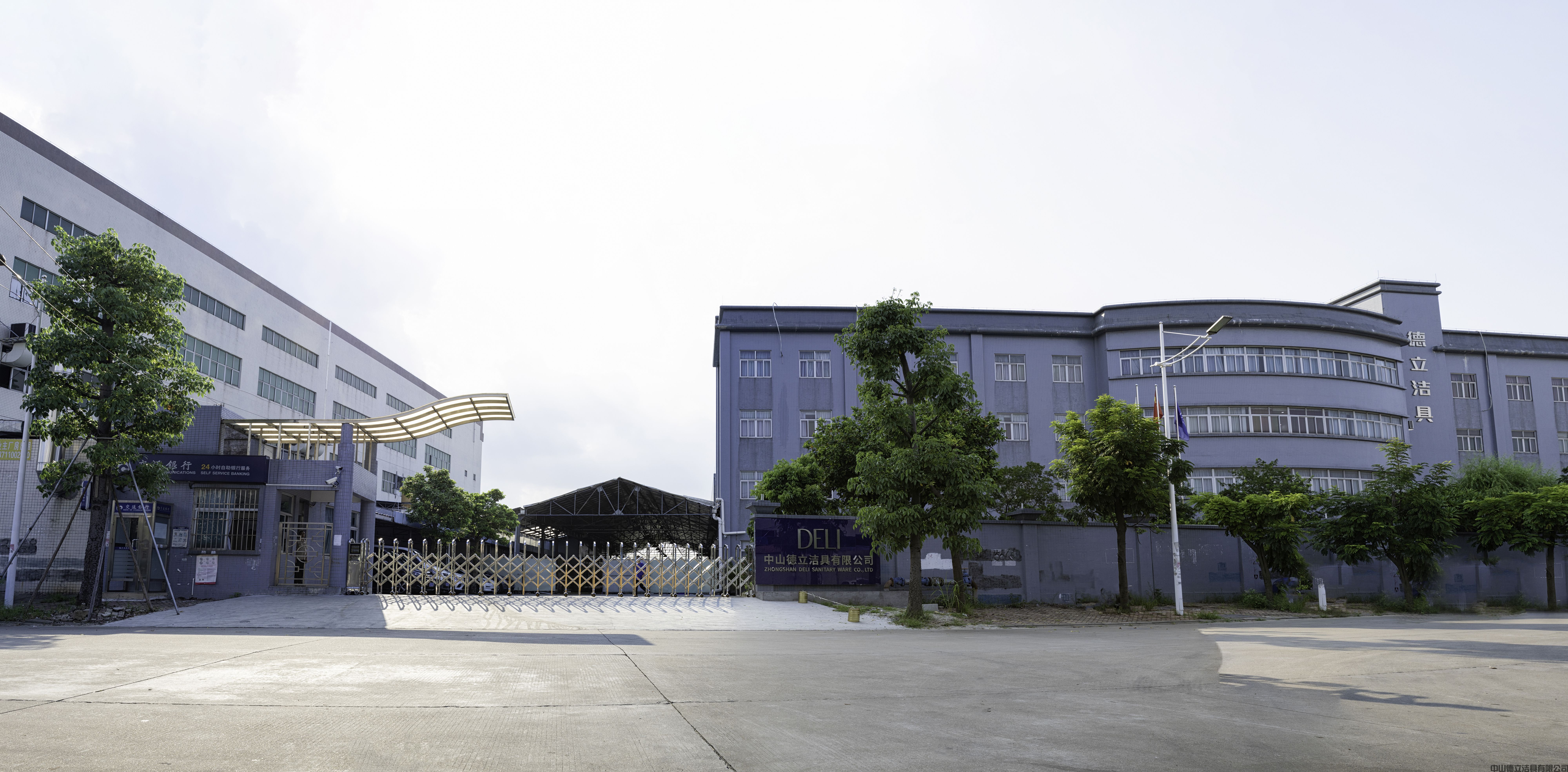 德立開(kāi)放式浴室