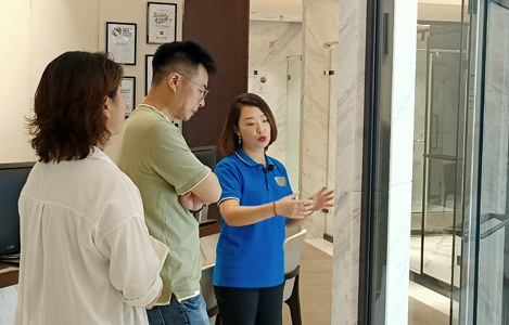 德立開(kāi)放式浴室